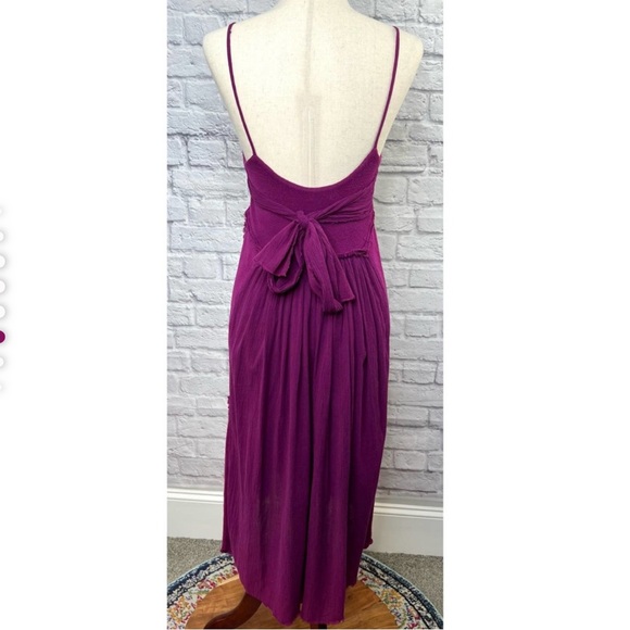 Gabriella Montez High School Musical Vintage Free People Burgundy Dress - Picture 4 of 4